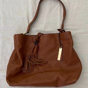 Vince Camuto "Taro" Tassel Leather Hobo Bag